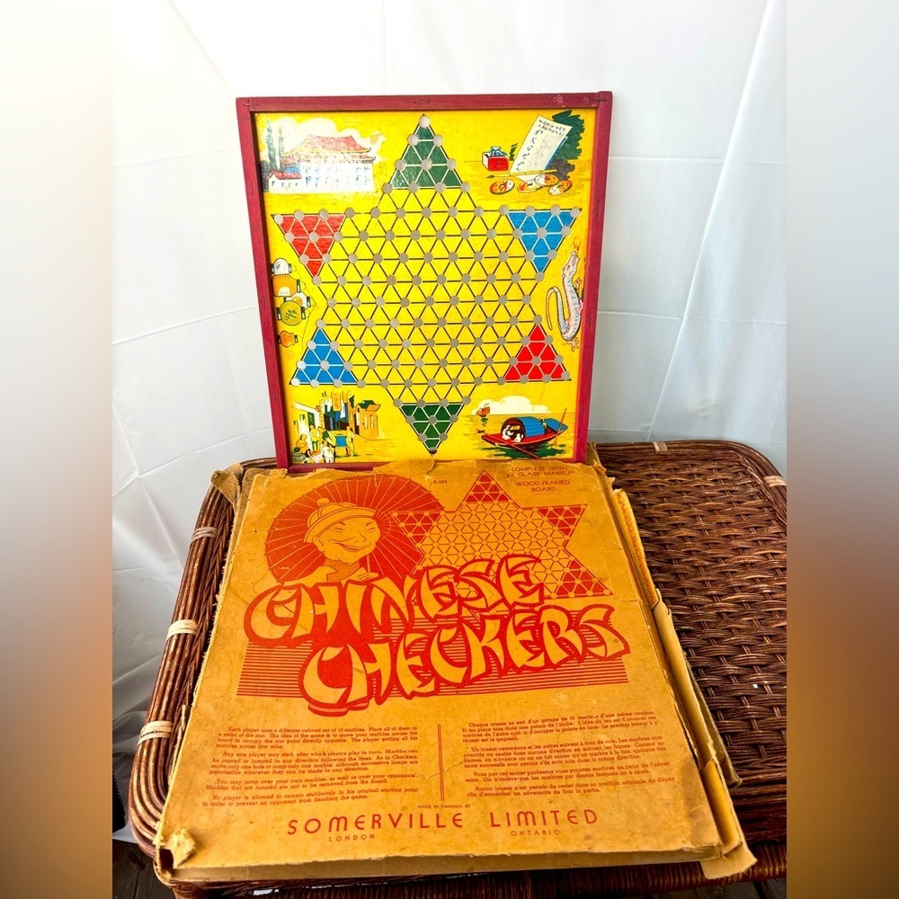 Somerville Ltd Canada Chinese Checkers 1940s